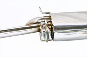 KREISSIEG CAT-BACK F1 SOUND VALVETRONIC EXHAUST SYSTEM TITANIUM FLOATING CURL TAIL SANDBLASTED KSG LOGO MARK FOR ALFA ROMEO 147 2.0 TS  AL147TS-04-TITANIUM