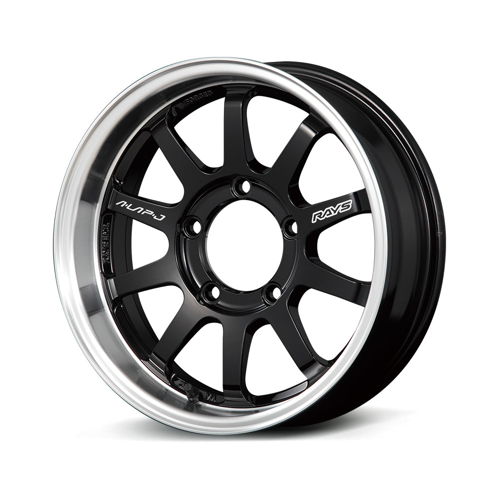 RAYS A-LAP A-LAP-J 16X5.5J +20 5X139.7 BLACK RIM DC(BD) 10026552015BD