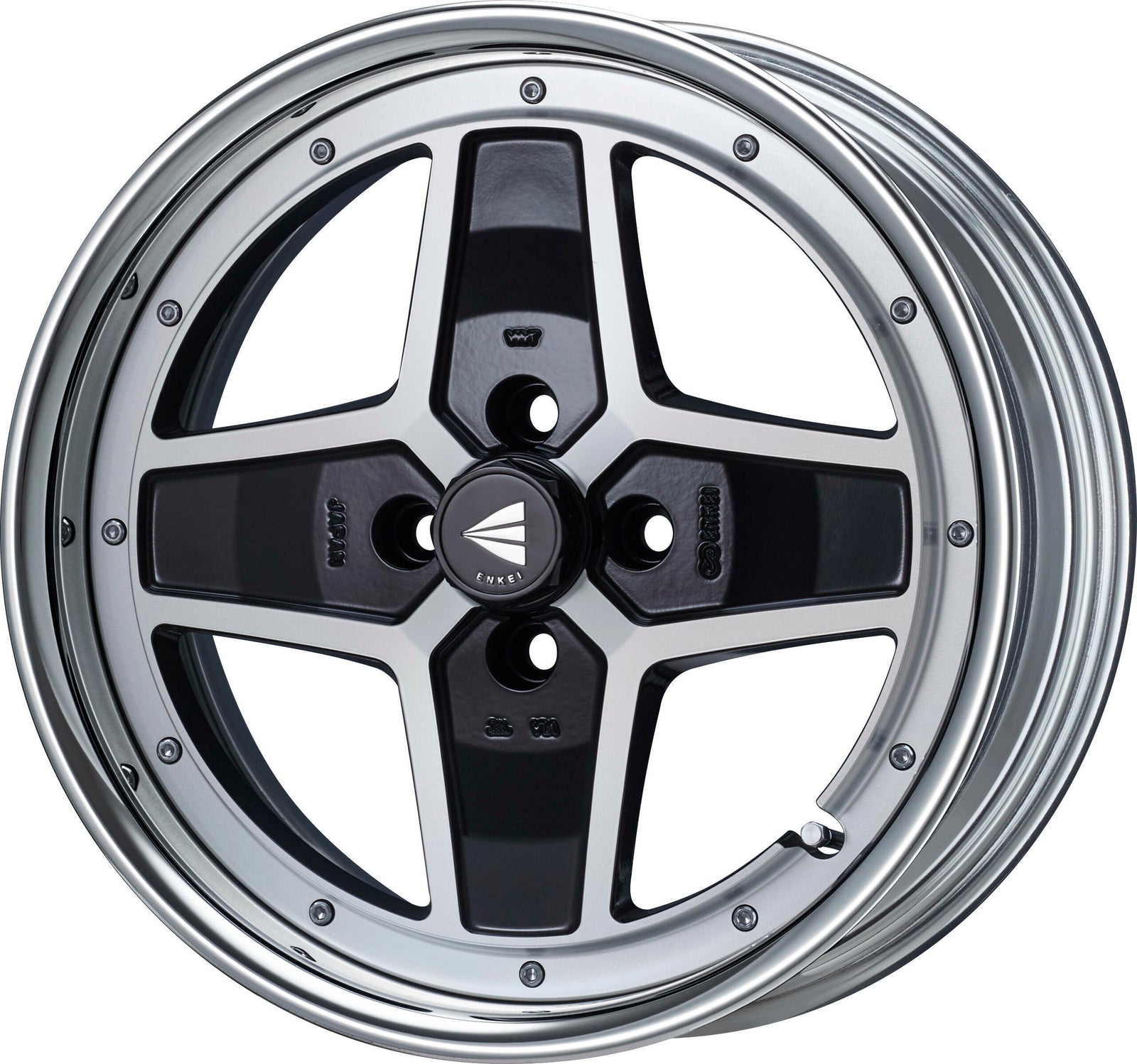 ENKEI ENKEI NEO CLASSIC APACHE2 NEO LO DISK 17X9J 100X4 45~0 MACHINING BLACK ENKEI-01371