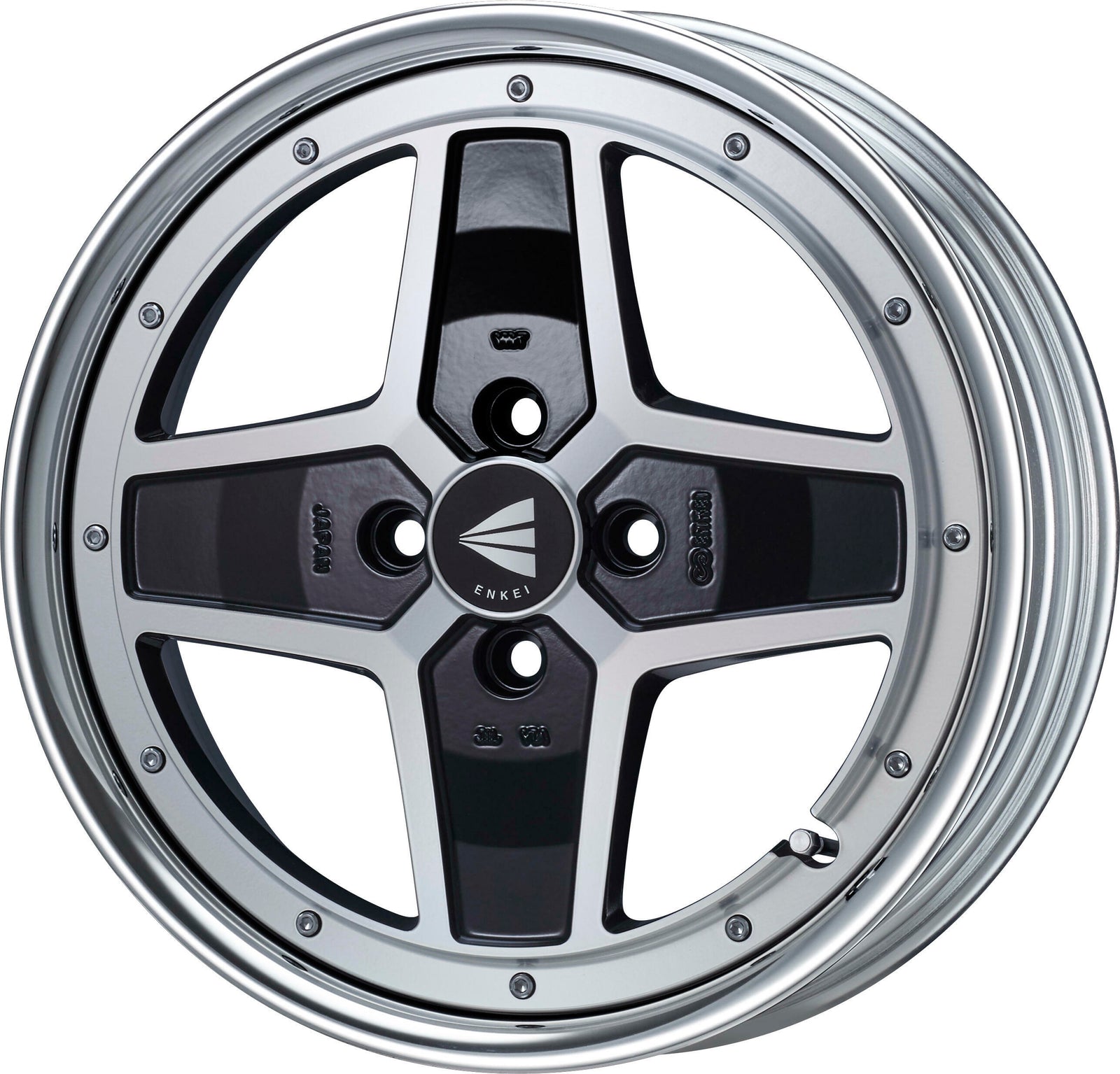 ENKEI ENKEI NEO CLASSIC APACHE2 NEO LO DISK 16X6J 100X4 45~35 MACHINING BLACK ENKEI-01344