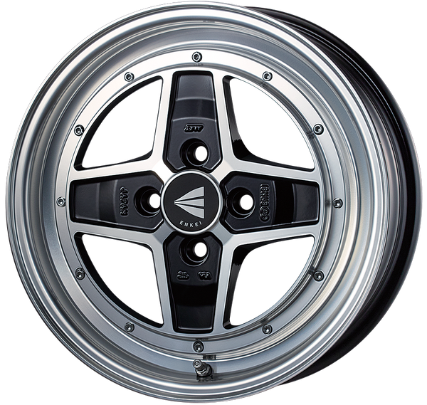 ENKEI ENKEI NEO CLASSIC APACHE2 NEO 15X5J 100X4 45 MACHINING BLACK