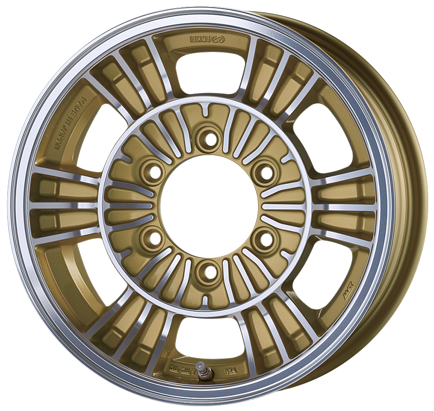 ENKEI ALLROAD RACING 15X6J 139.7X6 32 MACHINING GOLD ENKEI-01543