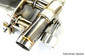 KREISSIEG FIRST CATBACK F1 SOUND VALVETRONIC EXHAUST SYSTEM STAINLESS STEEL FLOATING CURL TAIL SANDBLAST KSG LOGO MARK FOR ASTON MARTIN DB9 2004 - 2011 ASDB9-02-STAINLESS