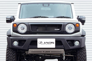 JAOS FRONT GRILLE PAINTED MATTE BLACK FOR SUZUKI JIMNY NOMADE JC74 B061513MB