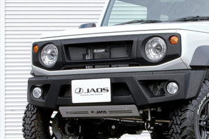 JAOS FRONT GRILLE PAINTED TOUGH BLACK FOR SUZUKI JIMNY NOMADE JC74 B061513TB
