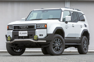 JAOS FRONT SKID BAR POLISHED BLACK FOR TOYOTA LAND CRUISER 250 TRJ250W GDJ250W B150068B