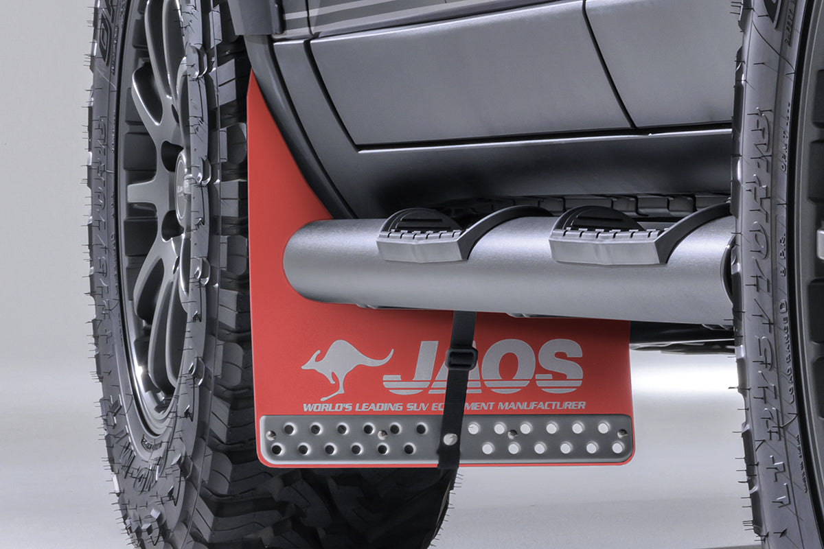 JAOS MUDGUARD III FRONT SET RED FOR TOYOTA LAND CRUISER 250 TRJ250W GDJ250W B621068F