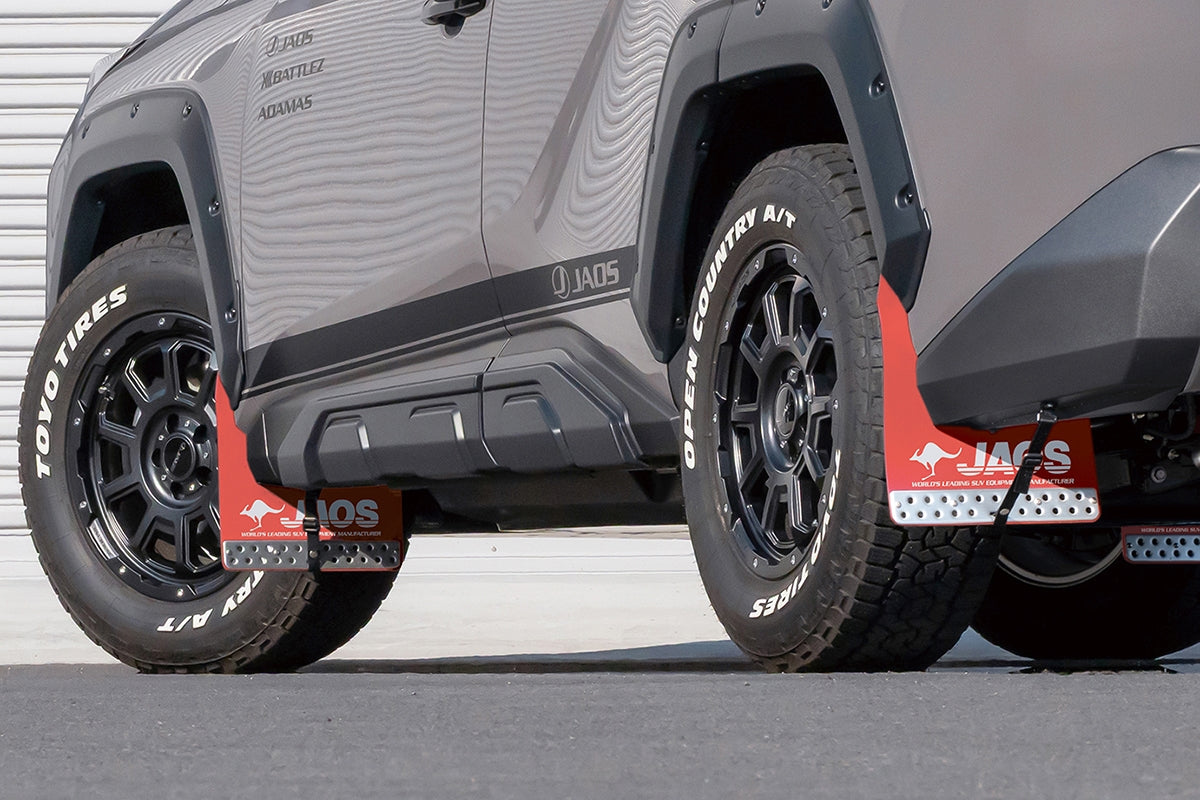 JAOS MUDGUARD III FRONT SET RED FOR TOYOTA RAV4 60 ADVENTURE B621127F