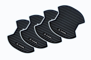 JAOS DOOR HANDLE PROTECTOR CARBON LOOK TYPE-C FOR TOYOTA LAND CRUISER 250 TRJ250W GDJ250W B636103