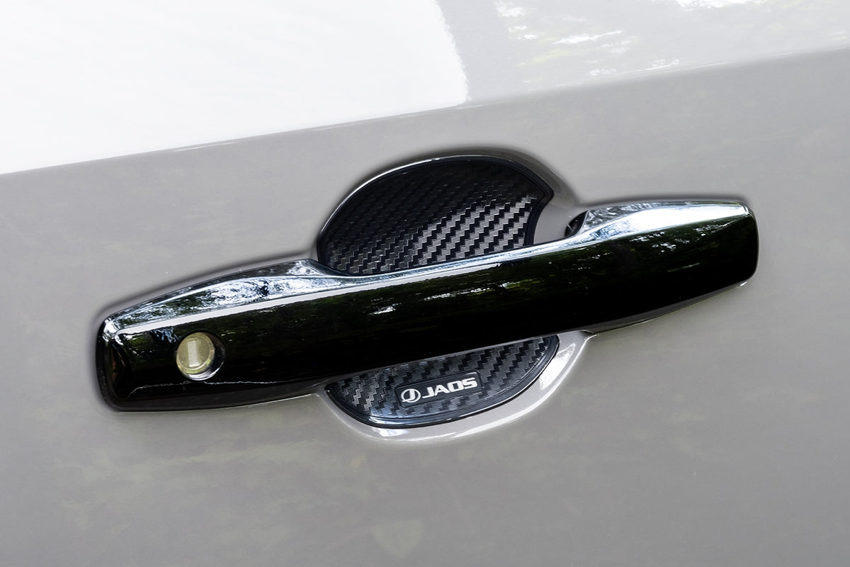 JAOS DOOR HANDLE PROTECTOR CARBON TEXTURE FOR TOYOTA RAV4 60 ADVENTURE B636127