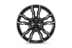 JAOS BACCHUS CM-11 22X10.0J +58 6H139.7 SMOKE POLISHED BLACK WHEEL FOR TOYOTA LAND CRUISER 250 TRJ250W GDJ250W B882201SPB