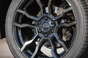 JAOS BACCHUS CM-11 22X10.0J +58 6H139.7 SMOKE POLISHED BLACK WHEEL FOR TOYOTA LAND CRUISER 250 TRJ250W GDJ250W B882201SPB