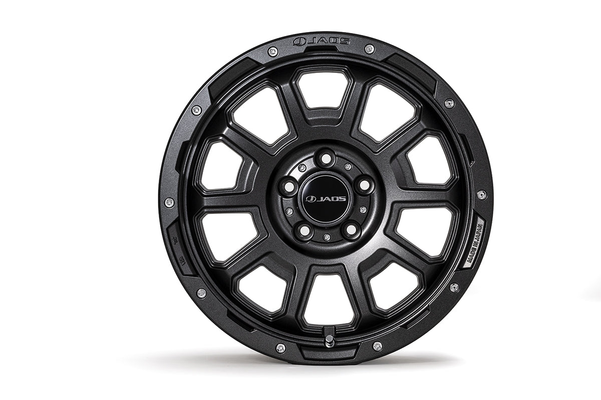 JAOS ADAMAS BL5 17X7.5J+25 5H114.3 MATTE GLASS BLACK FOR TOYOTA RAV4 60 ADVENTURE B900C777MGB