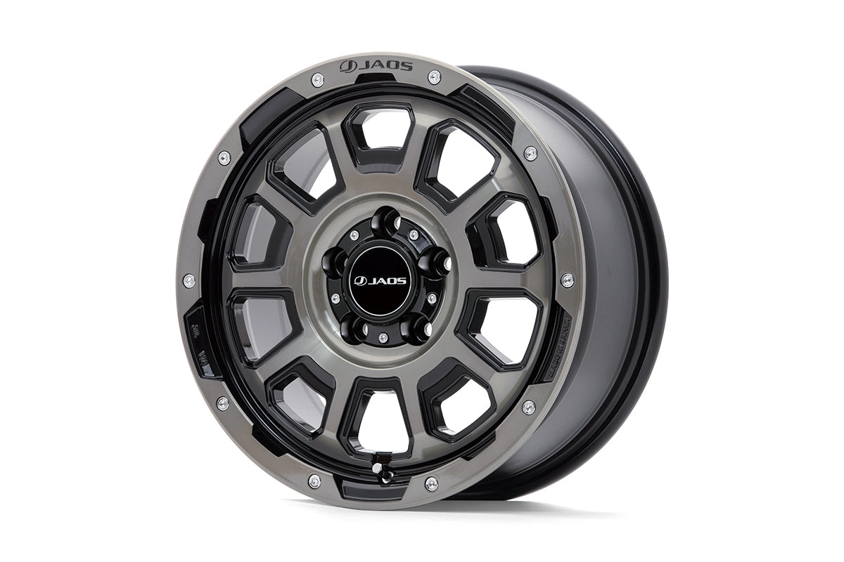 JAOS ADAMAS BL5 17X7.5J+25 5H114.3 SMOKE POLISH BLACK FOR TOYOTA RAV4 60 ADVENTURE B900C777SPB