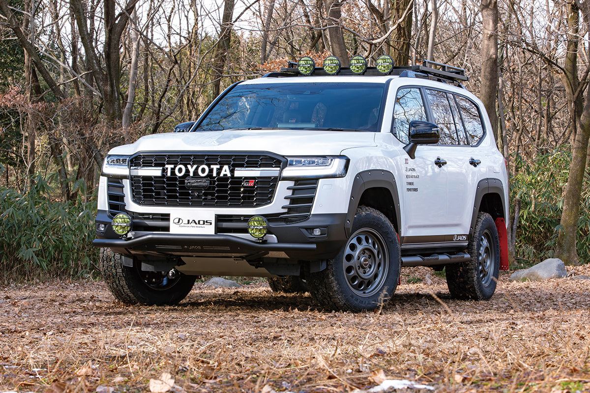 JAOS TRIBE 18X8.5J +55 6H139.7 MATTE GUNMETAL WHEEL FOR TOYOTA