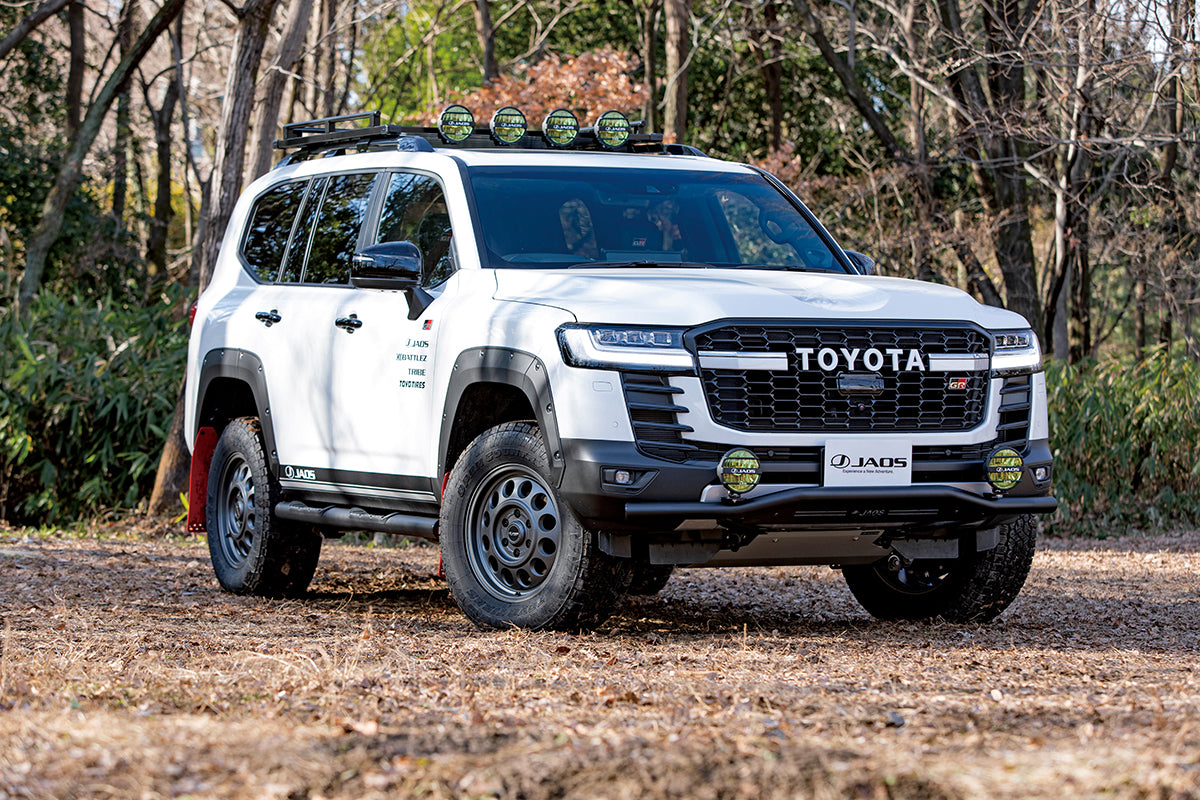 JAOS TRIBE 18X8.5J +55 6H139.7 MATTE GUNMETAL WHEEL FOR TOYOTA LAND CRUISER 250 TRJ250W GDJ250W B949885MGM