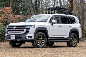 JAOS TRIBE CROSS 20X9.0J +55 6H139.7 TITANIUM GOLD WHEEL FOR TOYOTA LAND CRUISER 250 TRJ250W GDJ250W B952090TGD