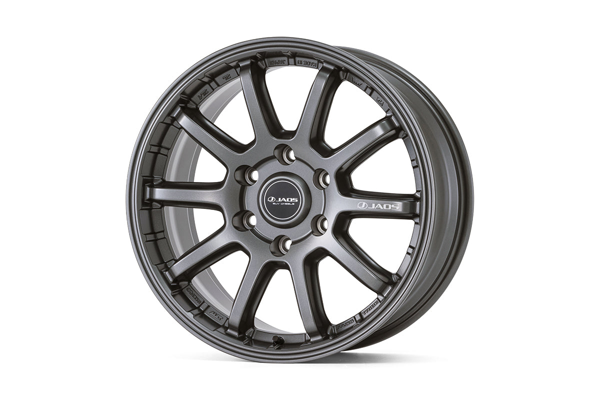 JAOS TRIBE CROSS 18X8.5J +55 6H139.7 MATTE GUNMETAL WHEEL FOR