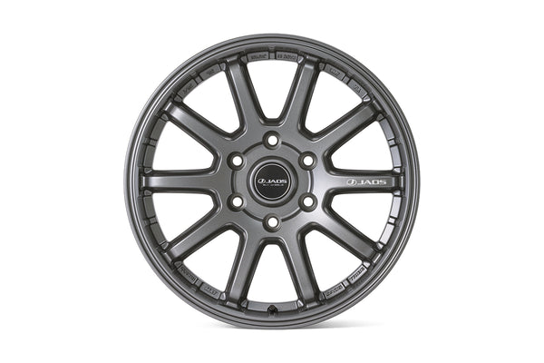 JAOS TRIBE CROSS 18X8.5J +55 6H139.7 MATTE GUNMETAL WHEEL FOR