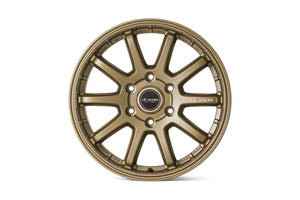 JAOS TRIBE CROSS 18X8.5J +55 6H139.7 TITANIUM GOLD WHEEL FOR