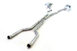 KREISSIEG FIRST CAT-BACK F1 SOUND VALVETRONIC EXHAUST SYSTEM TITANIUM FLOATING CURL TAIL SANDBLASTED KSG LOGO MARK FOR BMW E64 CABRIOLET M6 BME63-01-TITANIUM-E64