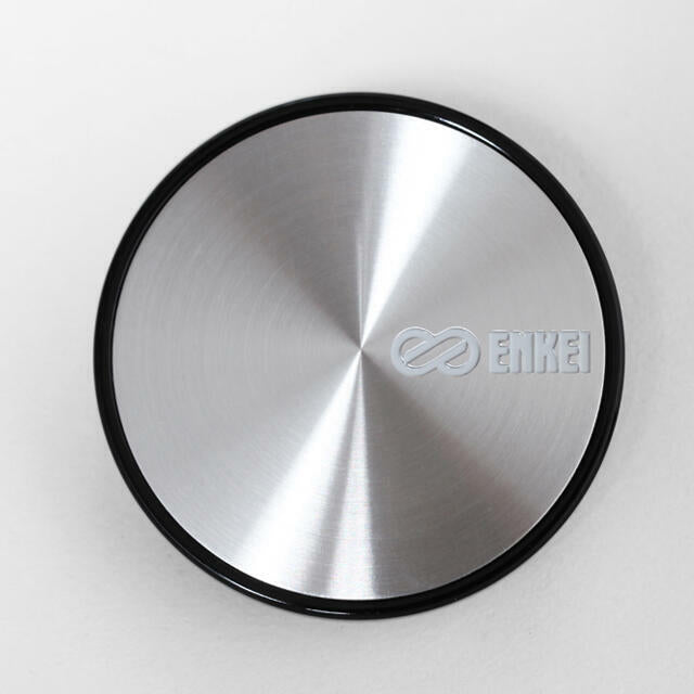 ENKEI PERFORMANCELINE CENTER CAP FLAT TYPE SILVER CAP53C-BK
