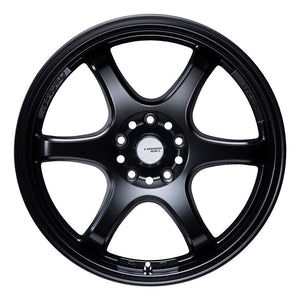 5ZIGEN CANNON BALL 15X5.0 +45 4-100 SEMI GLOSS BLACK CAB5504540SB