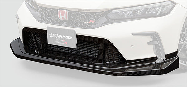 MUGEN CARBON FRONT BUMPER LOWER SPOILER FOR HONDA CIVIC TYPE R FL5 62511-XNRC-K0S0