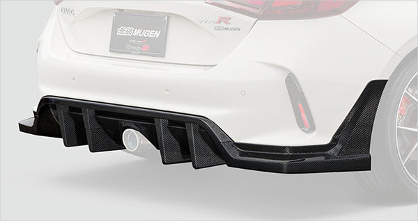 MUGEN CARBON REAR BUMPER DIFFUSER FOR HONDA CIVIC TYPE R FL5 84111-XNRC-K1S0