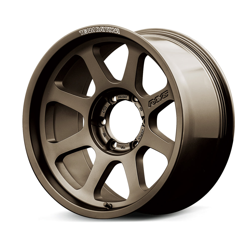 RAYS TEAM DAYTONA D108 9.0J-18インチ (0) RAYS Team Daytona D108 6x139.7 Black Wheels - 18x9 +0 - Touge Factory