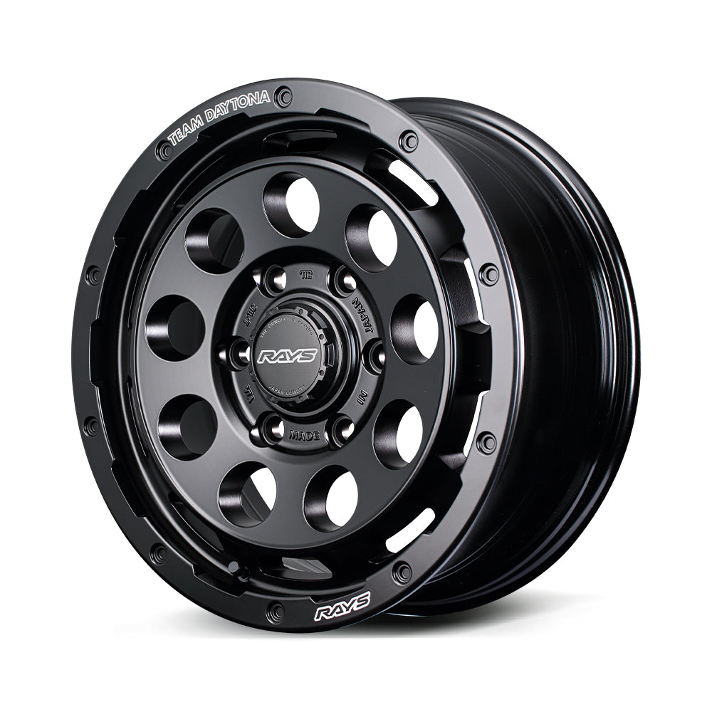 RAYS TEAM DAYTONA D9 16X6.5J +38 6X139.7 SEMI-GLOSS BLACK (BOJ) FOR  38256653814BOJ