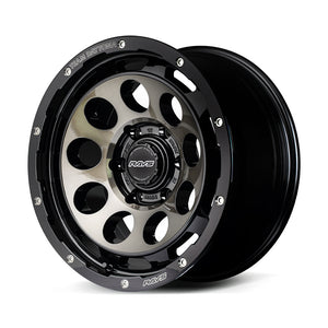 RAYS TEAM DAYTONA D9 17X8.5J +0 6X139.7 BLACK/DISC CLEAR SMOKE (BEL) FOR  38257850014BEL