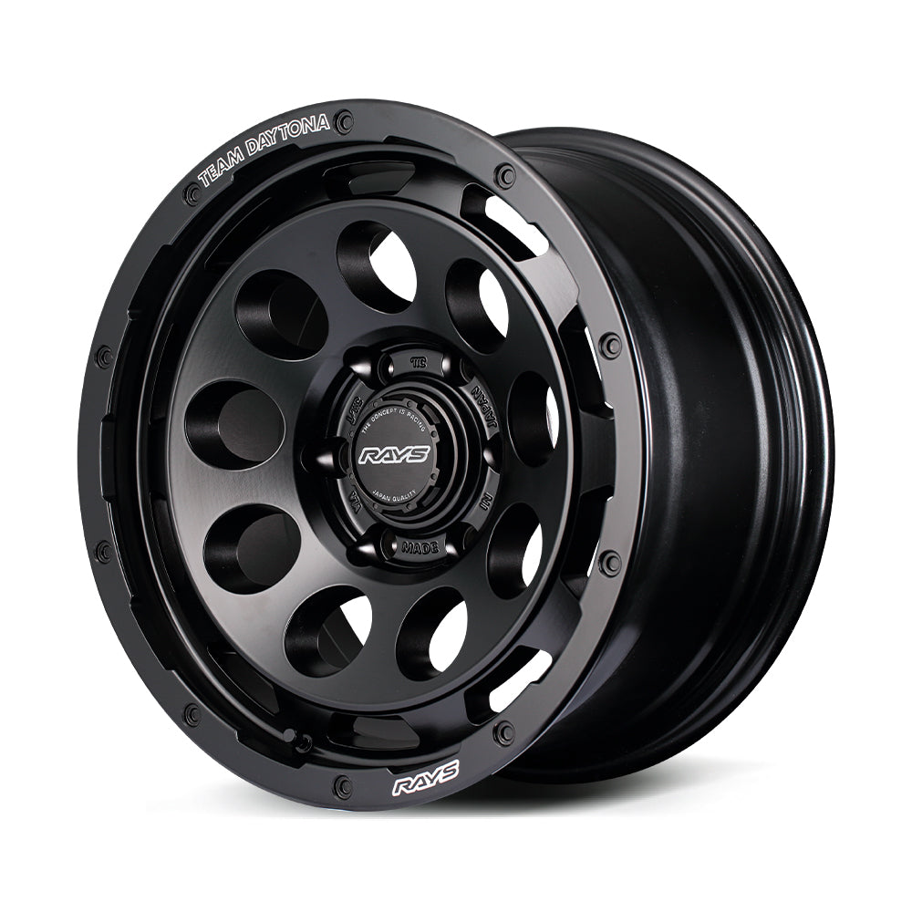 RAYS TEAM DAYTONA D9 16X6.5J +38 6X139.7 SEMI-GLOSS BLACK (BOJ) FOR  38256653814BOJ