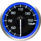 DEFI RACER GAUGE N2 PLUS THERMOMETER 30~150°C 52MM BLUE DF19301