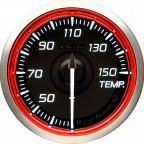 DEFI RACER GAUGE N2 PLUS THERMOMETER 30~150°C 52MM RED DEFI RACER GAUGE N2 PLUS THERMOMETER 30~150°C 52MM RED