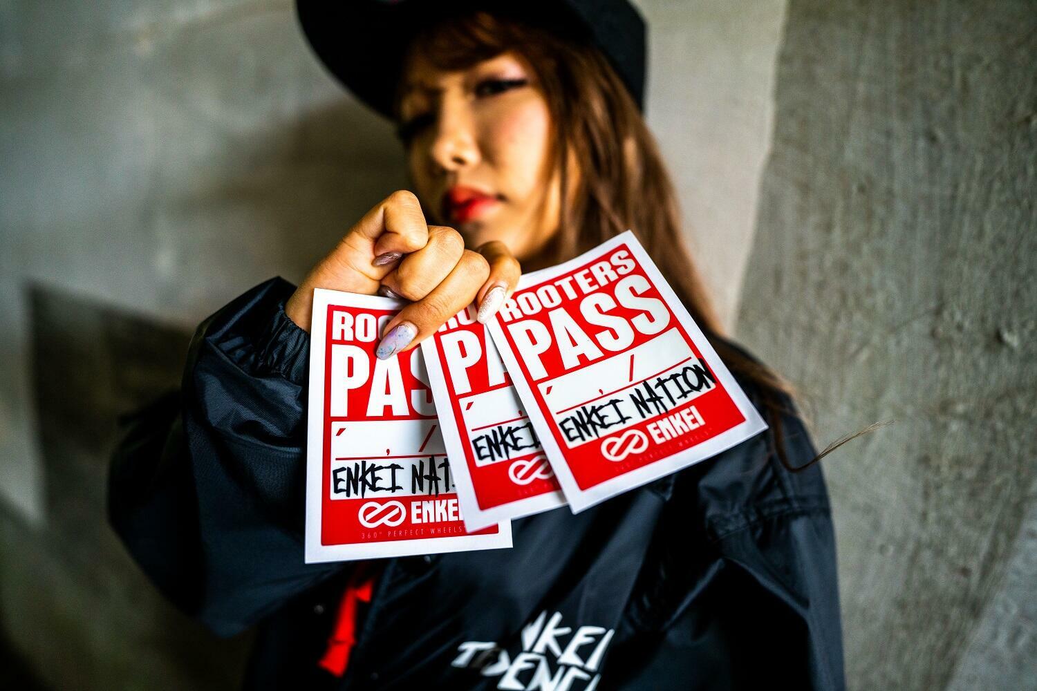 ENKEI ROOTERS STICKER ST-RP-R