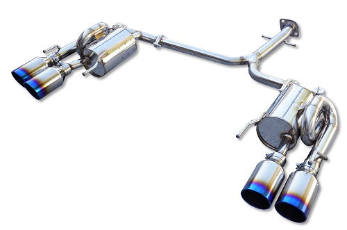EXART IVSC MUFFLER EXHAUST EXHAUST FOR TOYOTA MARK X GRX130 GRX133 GRX135 (G'S REAR BUMPER) 4GR-FSE 2GR-FSE EA01-TY103