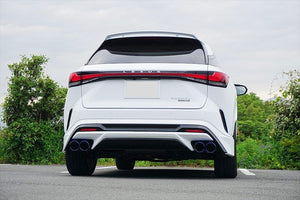 EXART ONE MUFFLER SPORTS SOUND TITANIUM ROUND Φ101 TAIL EXHAUST EXHAUST FOR LEXUS RX500H 5AA-TALH17 T24A-FTS EA02-LX111-RT-TRD-REAR-DIFFUSER