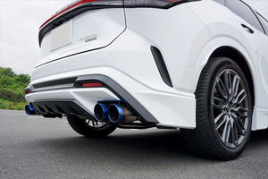 EXART ONE MUFFLER SPORTS SOUND TITANIUM ROUND Φ101 TAIL EXHAUST EXHAUST FOR LEXUS RX500H 5AA-TALH17 T24A-FTS EA02-LX111-RT-TRD-REAR-DIFFUSER