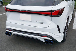 EXART ONE MUFFLER SPORTS SOUND TITANIUM ROUND Φ101 TAIL EXHAUST EXHAUST FOR LEXUS RX500H 5AA-TALH17 T24A-FTS EA02-LX111-RT-TRD-REAR-DIFFUSER