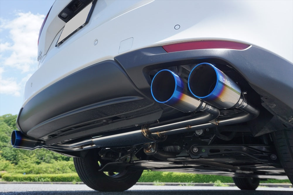 EXART ONE MUFFLER STAINLESS STEEL ROUND TAILPIPE EXHAUST EXHAUST FOR MAZDA CX-60 3DA-KH3P 3CA-KH3R3P T3-VPTS T3-VPTH EA02-MZ103-S