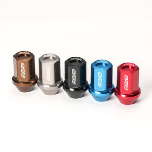 RAYS DURA-NUT 4PC L37 6H M12X1.5 RD RED 740200001223RD