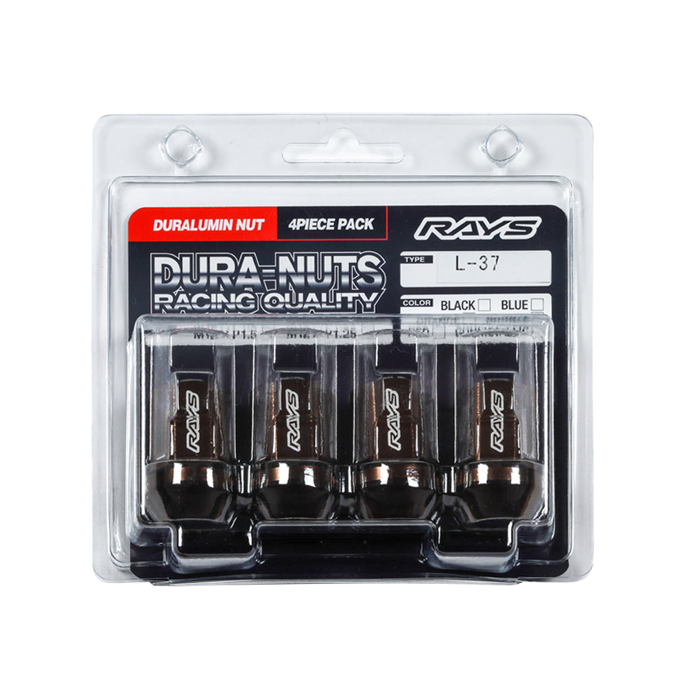 RAYS DURA-NUT 4PC L37 6H M12X1.5 BL BLUE 740200001222BL