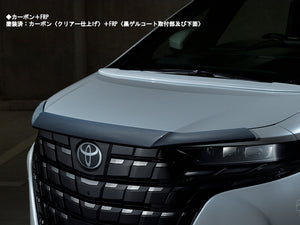 ADMIRATION DEPORTE HOOD TOP SPOILER CARBON FIBER + FRP (PAINTED) FOR TOYOTA ALPHARD 40 45 ADMIRATION-00018