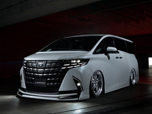 ADMIRATION DEPORTE FRONT HALF SPOILER PAINTED (SINGLE COLOR) FOR TOYOTA ALPHARD 40 ADMIRATION-00003