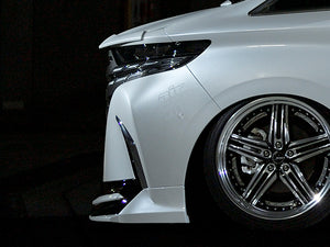 ADMIRATION DEPORTE FRONT HALF SPOILER UNPAINTED FOR TOYOTA ALPHARD 40 ADMIRATION-00002