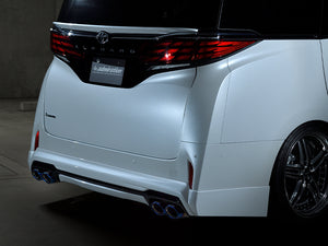 ADMIRATION DEPORTE REAR HALF SPOILER FOR DUAL EXHAUST (LEFT & RIGHT) PAINTED (SINGLE COLOR) FOR TOYOTA ALPHARD 40 45 ADMIRATION-00010