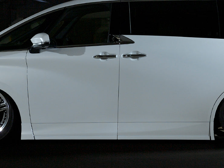 ADMIRATION DEPORTE SIDE UNDER SPOILER (8PS) UNPAINTED UNIVERSAL STEP INCLUDED FOR TOYOTA ALPHARD 40 ADMIRATION-00006