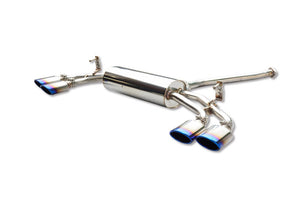 EXART MUFFLER [SILKY SOUND] CARBON OVAL TAIL FOR LEXUS NX350H 6AA-AAZH20 6AA-AAZH25 A25A-FXS EA02-LX124-C