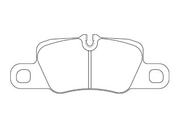 ENDLESS REAR BRAKE PADS MX72 PLUS EIP215-MX72-PLUS